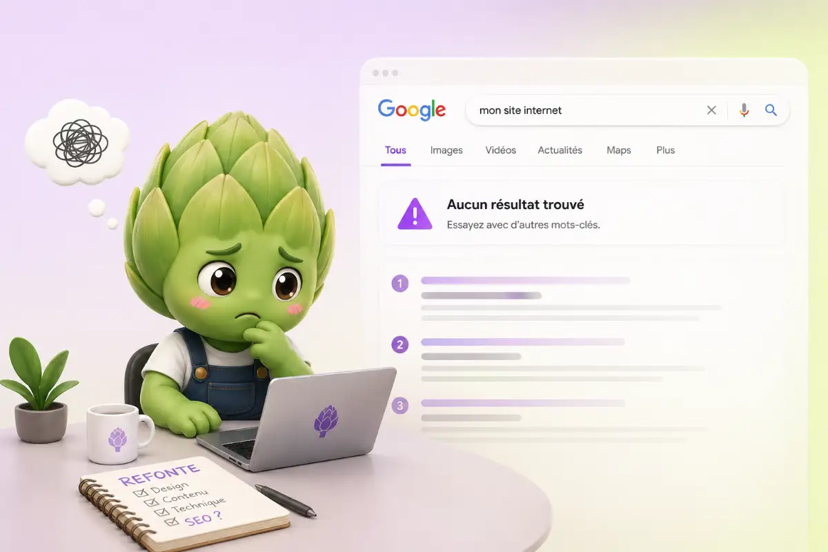 Refonte de site : les 5 erreurs qui font disparaître votre trafic Google