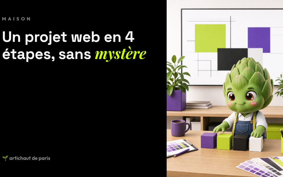 Les 4 étapes d&rsquo;un projet web, expliquées côté client