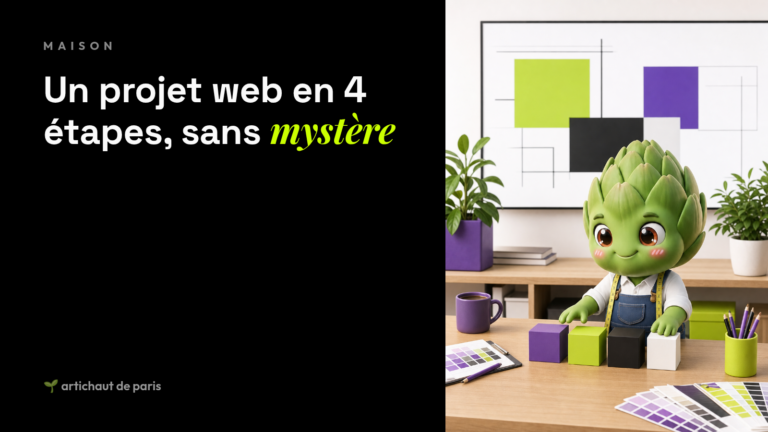 Les 4 étapes d’un projet web, expliquées côté client