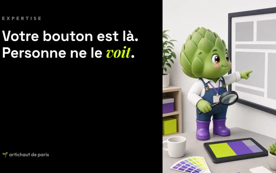 Hiérarchie visuelle : pourquoi vos visiteurs ne cliquent pas