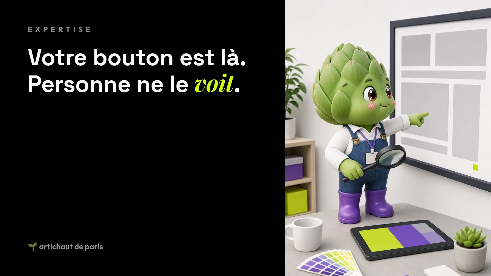 Hiérarchie visuelle : pourquoi vos visiteurs ne cliquent pas