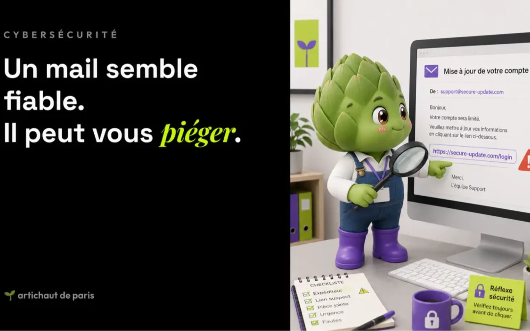 Phishing et mails frauduleux : 10 réflexes simples pour protéger vos données
