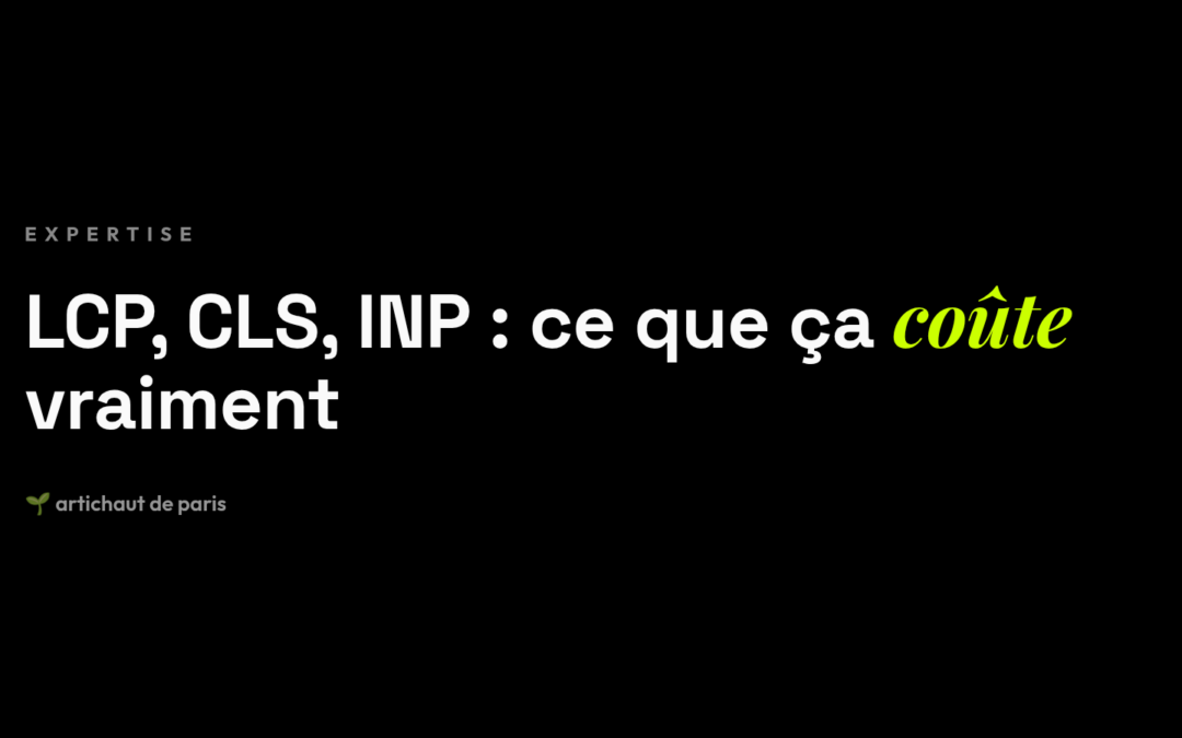 Site lent : ce que la lenteur coûte vraiment en clients